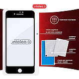 Захисне скло Intaleo для Apple iPhone SE 2020/8/7 Full Glue Black (1283126501401) з рамкою, олеофобне покриття, фото 7