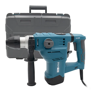 Потужний ударний перфоратор PROFI-TEC RH1500P5 : 1500 Вт, 5 Дж, набір бурів (007084)