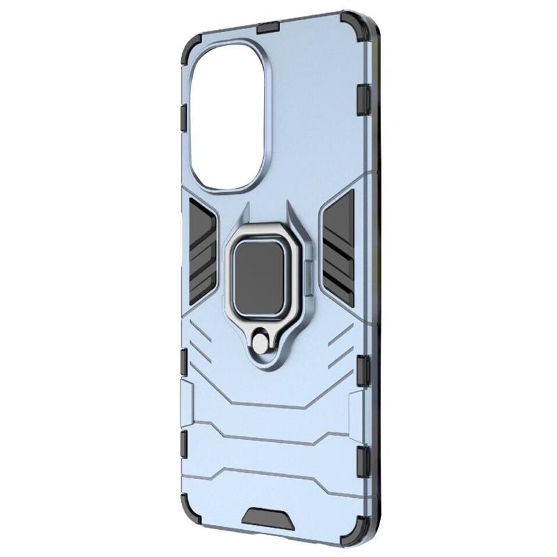 Чохол-накладка Armorstandart DEF27 для Realme C55 Blue (ARM70496) - силікон, захист дисплея, кільце-тримач, фото 1