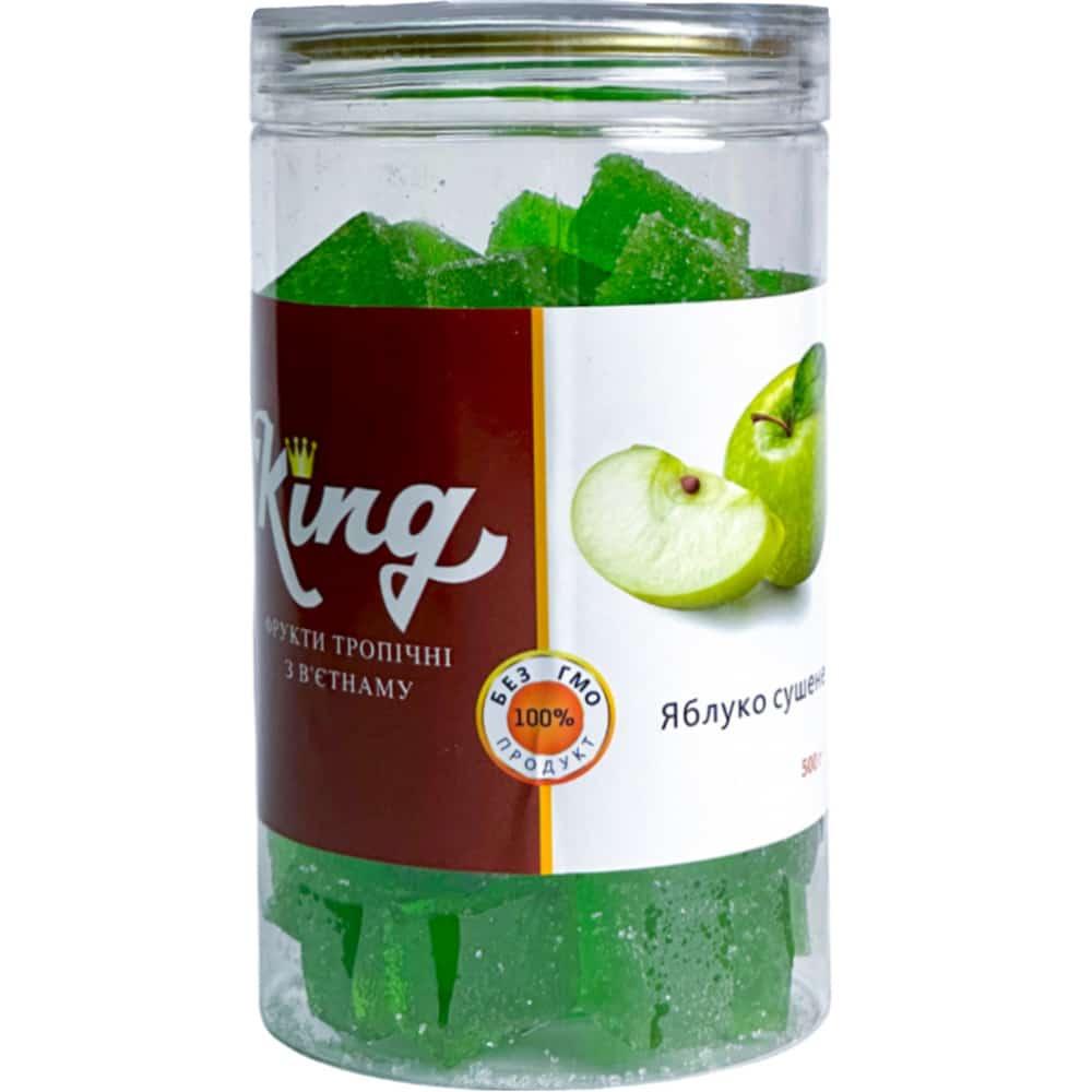 Мармеладні кубики Яблуко в банці 500г