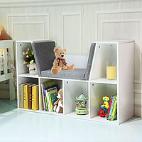 Шафа-органайзер Costway Kinder із подушкою для сидіння