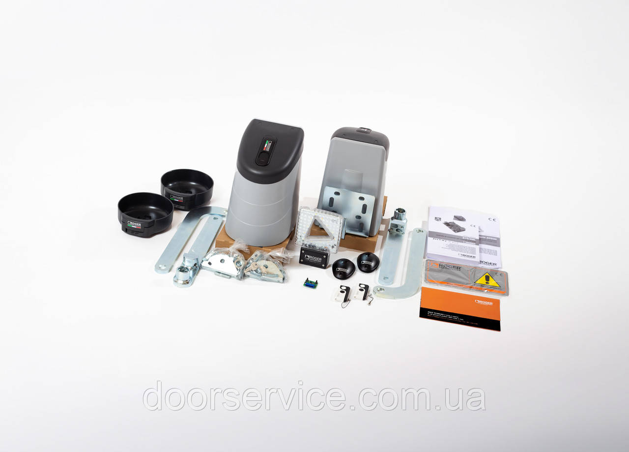 Автоматика для роспащних воріт Roger Technology KIT AY/255/HS Brushless High Speed maxi комплект
