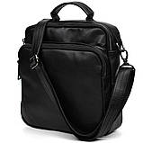 Чоловіча сумка на плече з шкіряною ручкою GA-6018-3md TARWA, фото 2
