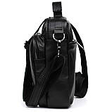 Чоловіча сумка на плече з шкіряною ручкою GA-6018-3md TARWA, фото 3