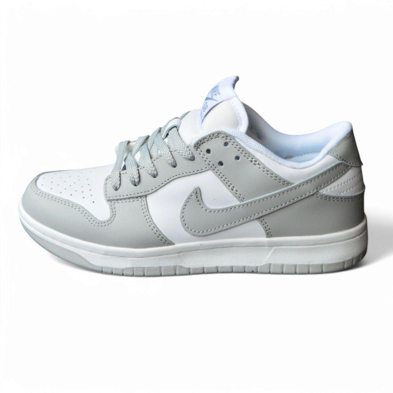 Nike Dunk Low Retro White Gray 36, фото 1