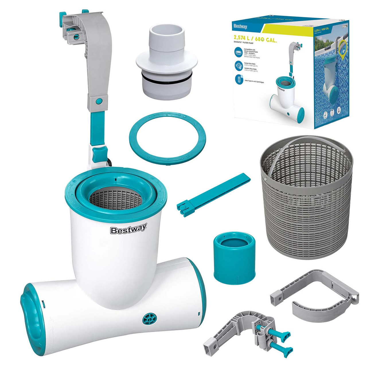 Фільтр-насос Skimatic Bestway 58462, фото 1