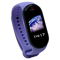 Силіконовий ремінець BeCover для Xiaomi Mi Smart Band 9 Light Purple (711963)