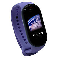 Силіконовий ремінець BeCover для Xiaomi Mi Smart Band 9 Lilac (711960)