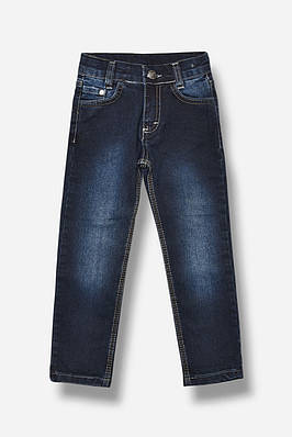Джинси дитячі для дівчинки темно-синього кольору 203463T Безкоштовна доставка