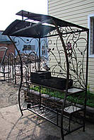 Кований мангал для дачі 1