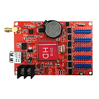 Контролер HD-W62-75 для лед екранів, рухомого рядка 5×HUB75