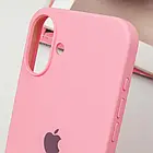 Чохол-накладка EpiK Silicone Case Full Protective (AA) для Apple iPhone 16 (6.1) Light Pink (00000072975_78), фото 6