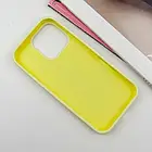 Чохол-накладка EpiK Silicone Case Full Protective (AA) для Apple iPhone 16 Pro (6.3) Mellow Yellow (00000072977_26), фото 3
