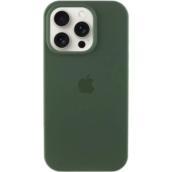 Чохол-накладка EpiK Silicone Case Full Protective (AA) для Apple iPhone 16 Pro Max (6.9) Cyprus Green (00000072978_35), фото 1