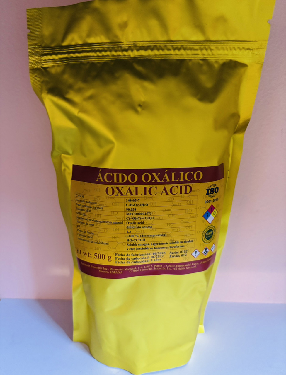 Щавелева кислота Іспанія 500 грам, фото 1
