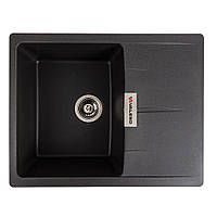 Гранитная мойка для кухни VALESO ZIRKONE 6250 матовая Морион