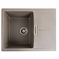 Гранитная мойка для кухни VALESO ZIRKONE 6250 матовая Титан