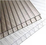 Полікарбонат 8мм стільниковий, для теплиць, навісів, вікон,  стійкий до граду, захист УФ,   OSCAR STANDARD (Сербія), фото 5