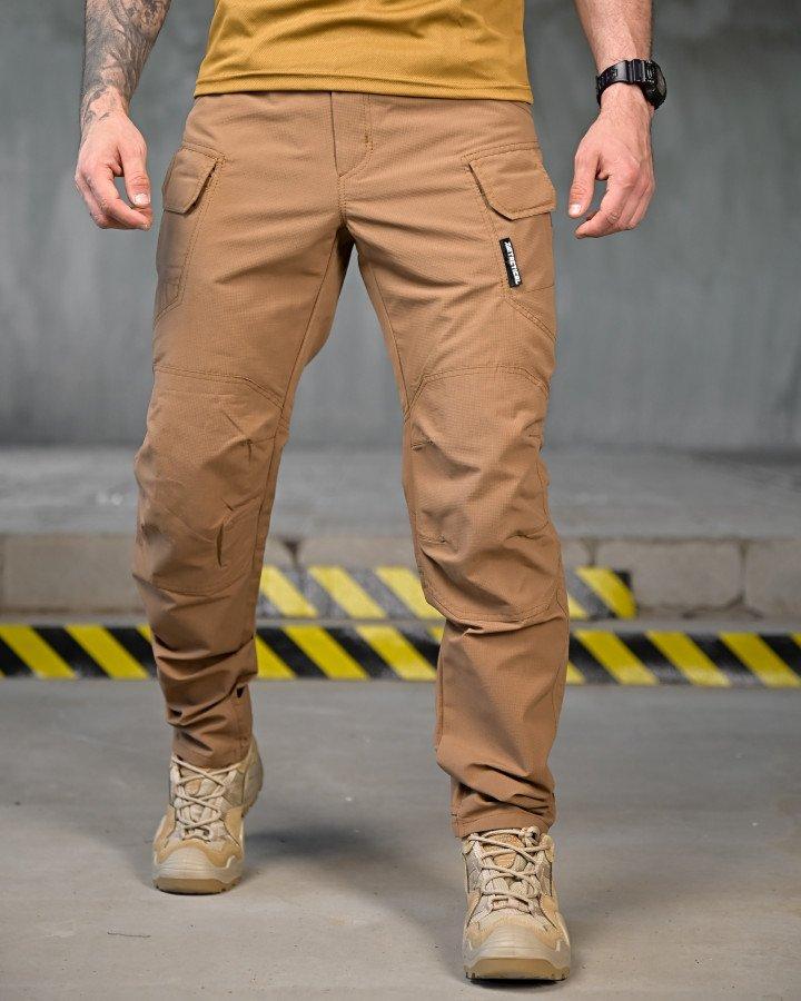 Тактичні штани літні еластичні TARZAN койот T800 дихаючі ПП7747 ТМ, фото 1