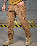Тактичні штани літні еластичні TARZAN койот T800 дихаючі ПП7747 ТМ, фото 2