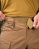 Тактичні штани літні еластичні TARZAN койот T800 дихаючі ПП7747 ТМ, фото 6