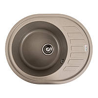 Гранитная мойка для кухни VALESO SOUL 6250 матовая Титан