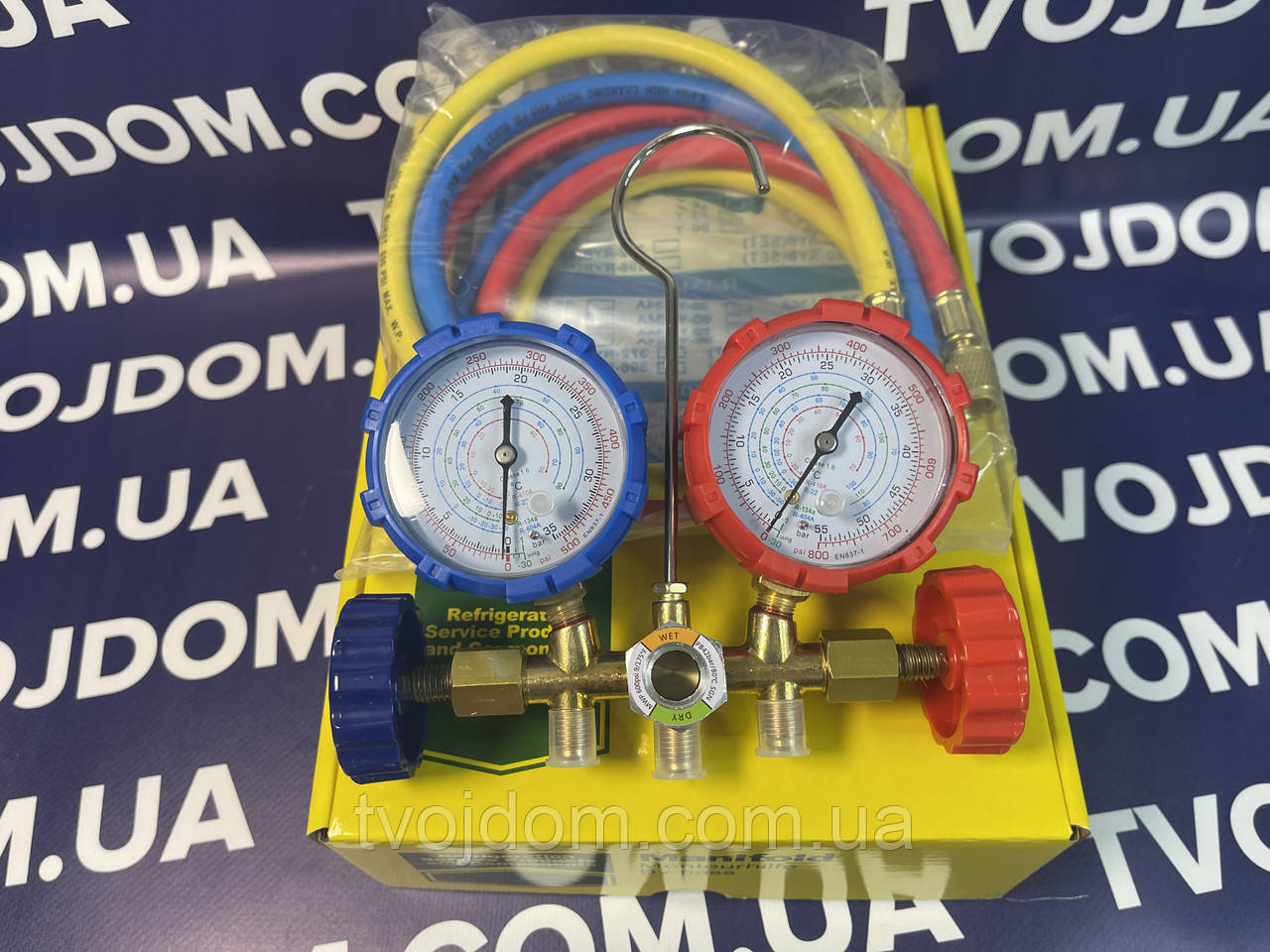 Манометричний колектор FC-536BG (R-410a, R-22, R-134а, R-404a)