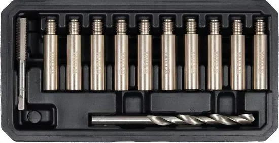 Ремкомплект направляючої гальмівного супорта 12 шт YATO YT-17588, фото 1