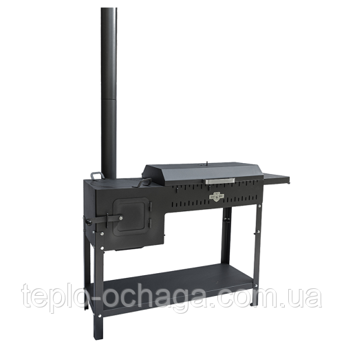 Барбекю з пічкою Daddy Smoke із 5 мм