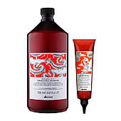 Набір Davines Natural Tech Energizing DUO енергетичний шампунь та гель проти випадіння волосся, 1000/150 мл