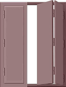 Металеві бронеставні поворотно-складані, пулестійкі