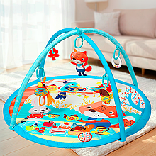 Розвиваючий килимок для дітей "Лісові друзі" (90x52 см) BabyOno 1520 (SB)