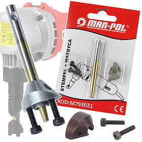 Пуансон і матриця для висічених ножиць Mar-Pol