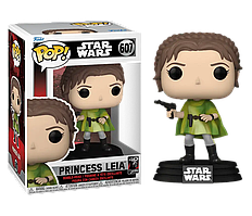Фігурка Funko Pop Фанко Поп Зоряні війни Принцеса Лея Star Wars Princess Leia 10 см FP SW PL 607