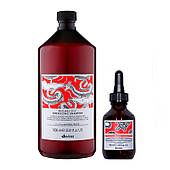 Набір Davines Natural Tech Energizing DUO енергетичний шампунь та лосьйон проти випадіння волосся, 1000/100 мл