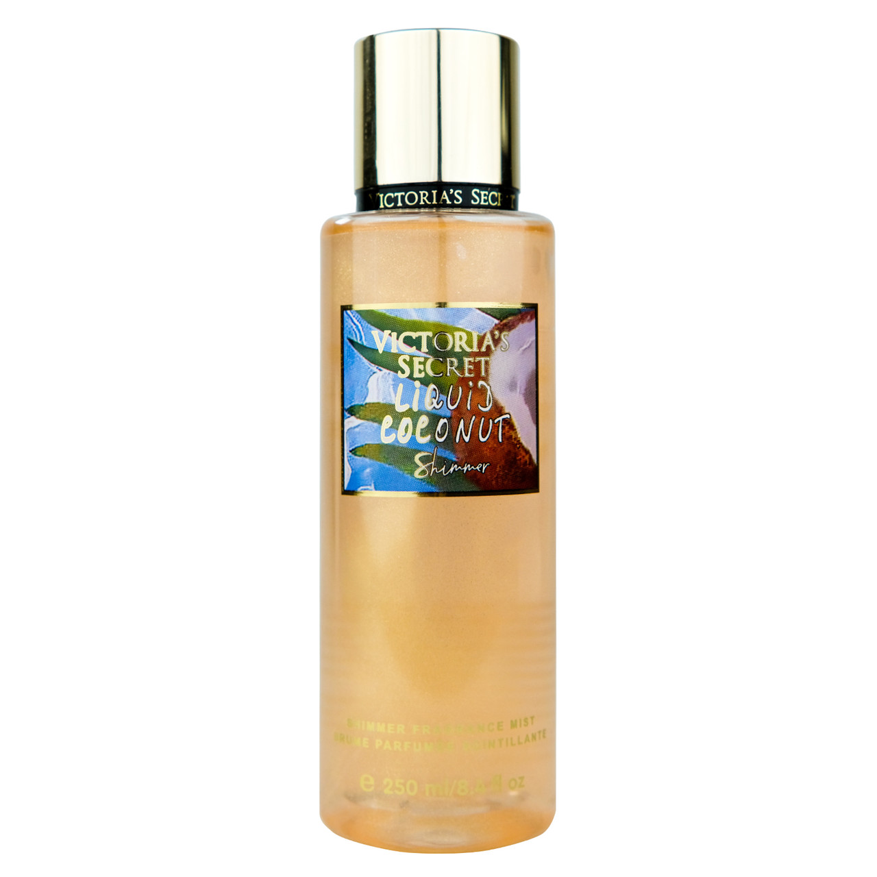 Парфумований спрей для тіла Victorias Secret Liquid Coconut Shimmer 250 мл, фото 1