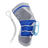 Наколінник ортопедичний спортивний, бандаж для колінного суглоба середньої фіксації KS-003, фото 8