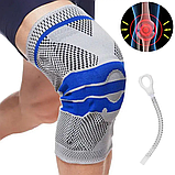 Наколінник ортопедичний спортивний, бандаж для колінного суглоба середньої фіксації KS-003, фото 6