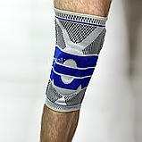 Наколінник ортопедичний спортивний, бандаж для колінного суглоба середньої фіксації KS-003, фото 3