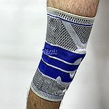 Наколінник ортопедичний спортивний, бандаж для колінного суглоба середньої фіксації KS-003, фото 9