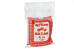 Пакети поліетиленові 30*50/50/ з малюнком 1 л ЦУКОР 5 кг із ручкою типу банан