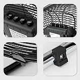 Підлоговий вентилятор ProfiCare PC-VL 3065 | 40 см, ретро-дизайн, металевий корпус, 100 Вт, фото 3