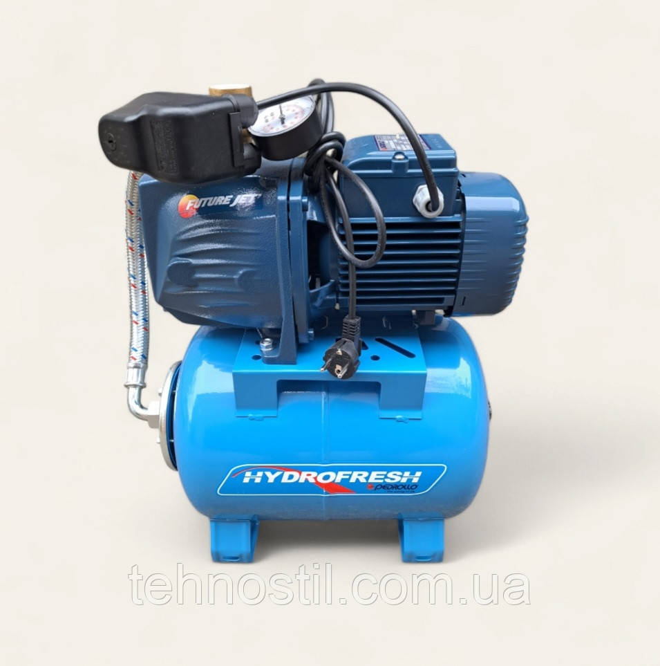 Насосна Станція Pedrollo FUTURE JETm 2AX/24 CL (7.2 м³, 58 м, 1.1 кВт), фото 1