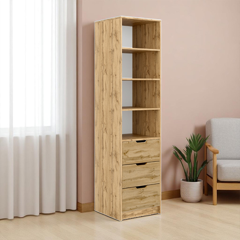 Пенал Teenager, відкритий високий пенал на 3 шухляди, фото 1