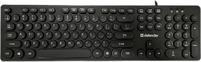 Клавіатура Defender Accord KM UA Black (450250)
