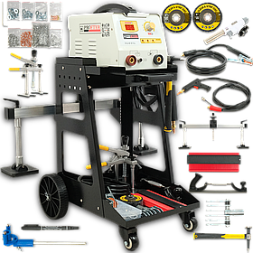 Точковий споттер для зварювання по алюмінію Profter 15D (1.5 кВт)+візок