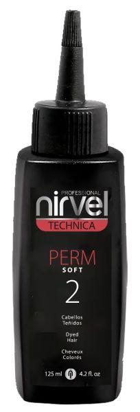 Лосьйон завивка для фарбованого волосся Nirvel Professional Technica Perm Nº 2 Soft 125ml, фото 1