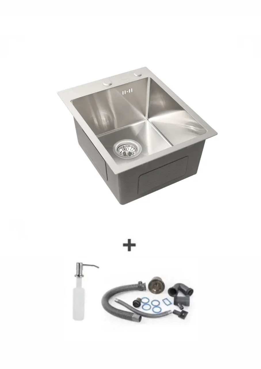 Кухонна мийка Handmade dante 40х50 з нержавіючої сталі