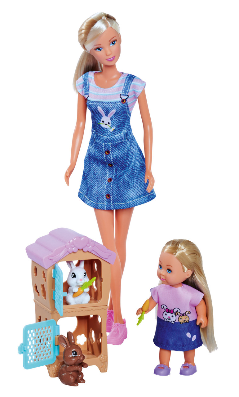 Ляльковий набiр Штеффi "Сiм'я кроликiв" (5733667), фото 1