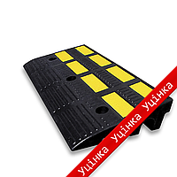 Пандус гумовий ПР-3-10 300х600х100 (основний елемент)